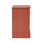 Dusklia - Ruby 1 Drawer Nightstand - Terracotta