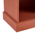 Dusklia - Ruby 1 Drawer Nightstand - Terracotta