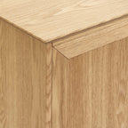 Dusklia - Ruby 2 Door Sideboard - Light Wood