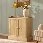 Dusklia - Ruby 2 Door Sideboard - Light Wood