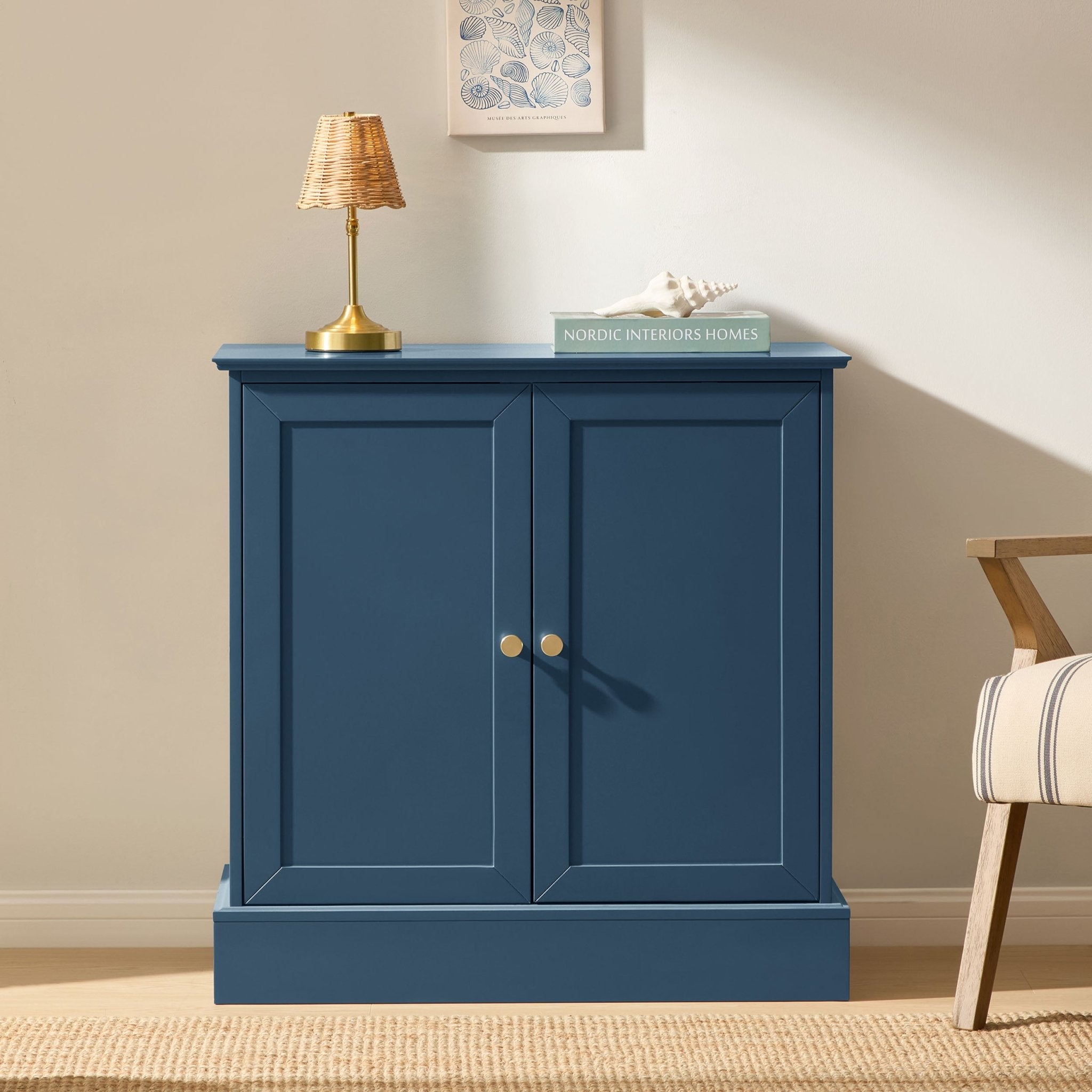 Dusklia - Ruby 2 Door Sideboard - Teal