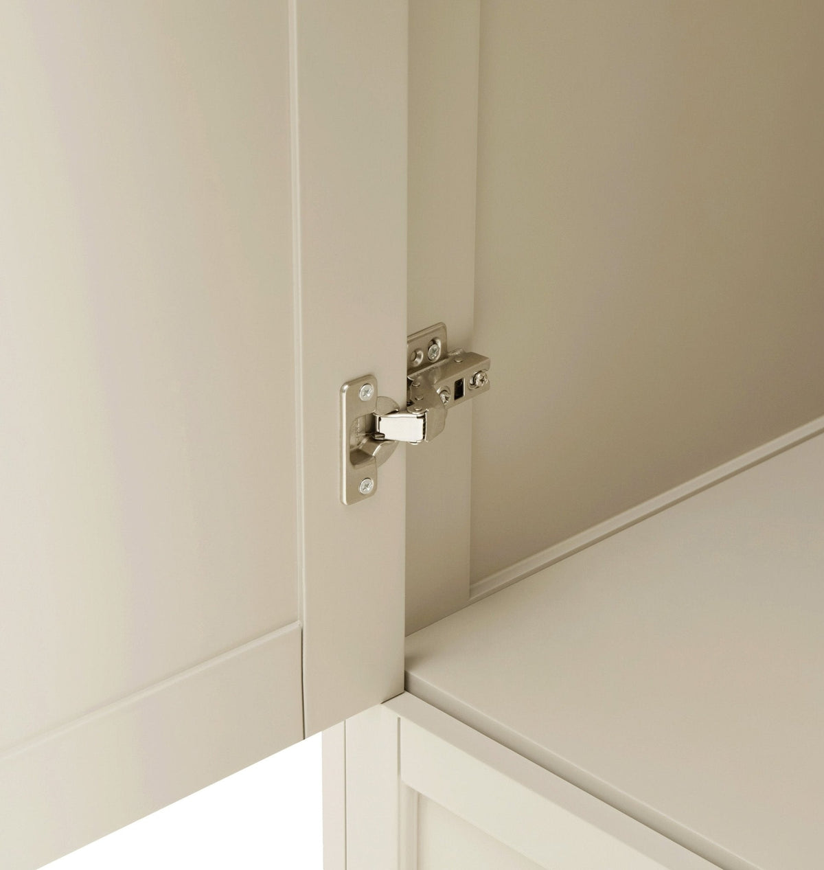 Dusklia - Ruby 2 Door Wardrobe with Drawer - Cream