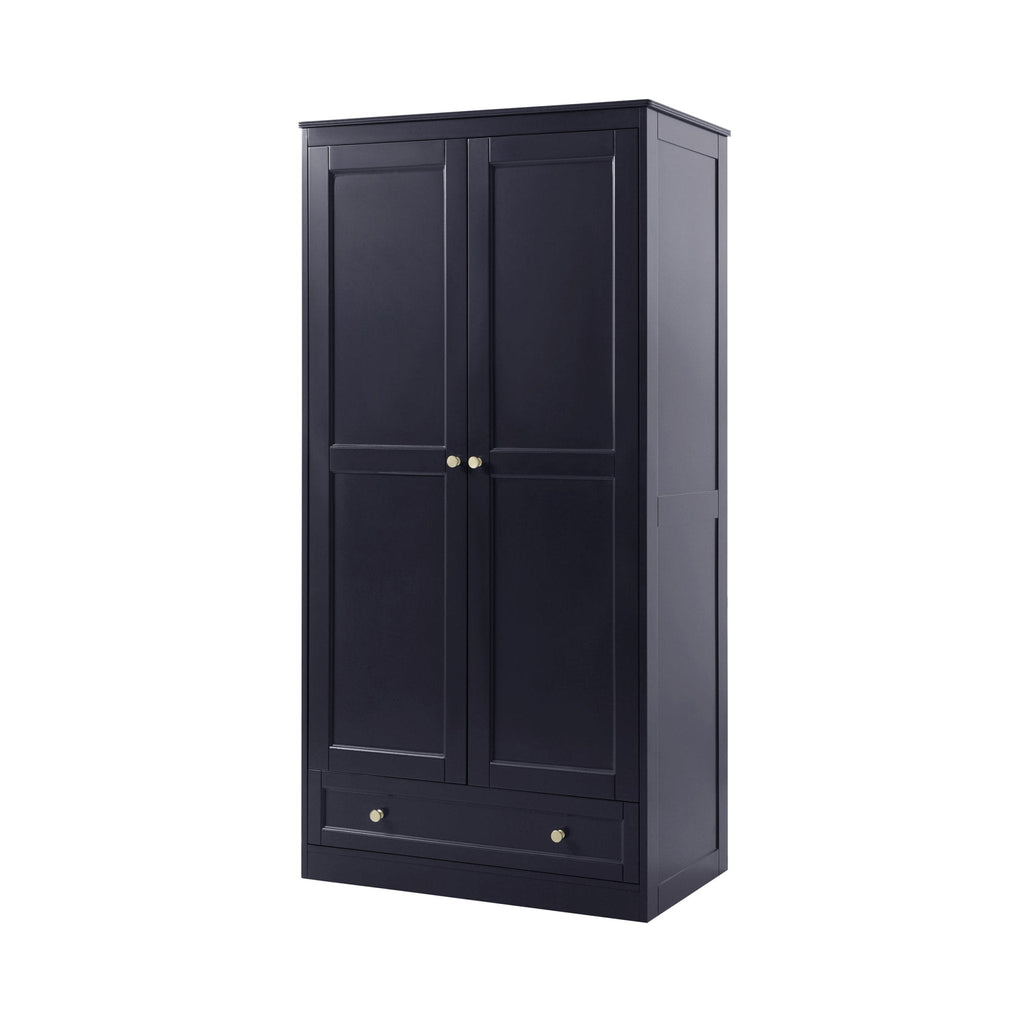 Dusklia - Ruby 2 Door Wardrobe with Drawer - Midnight