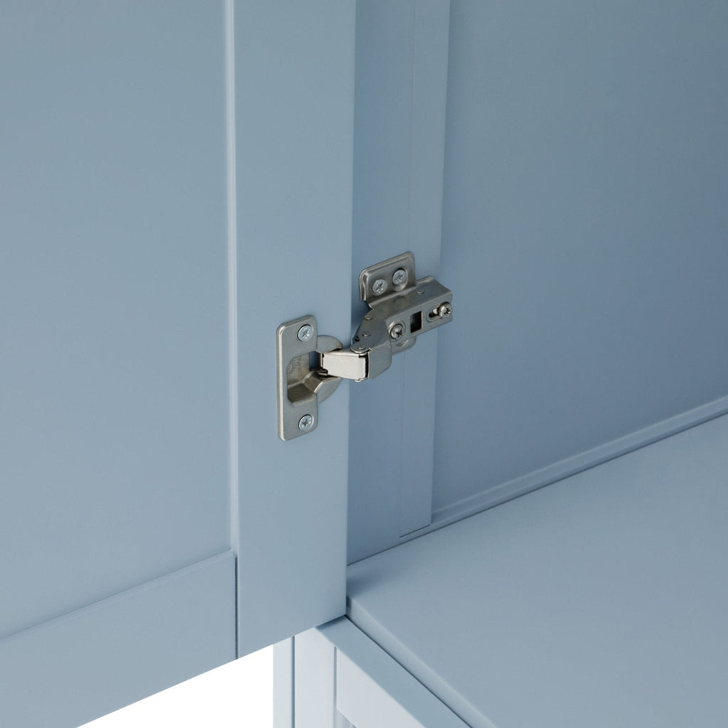 Dusklia - Ruby 2 Door Wardrobe with Drawer - Sky Blue