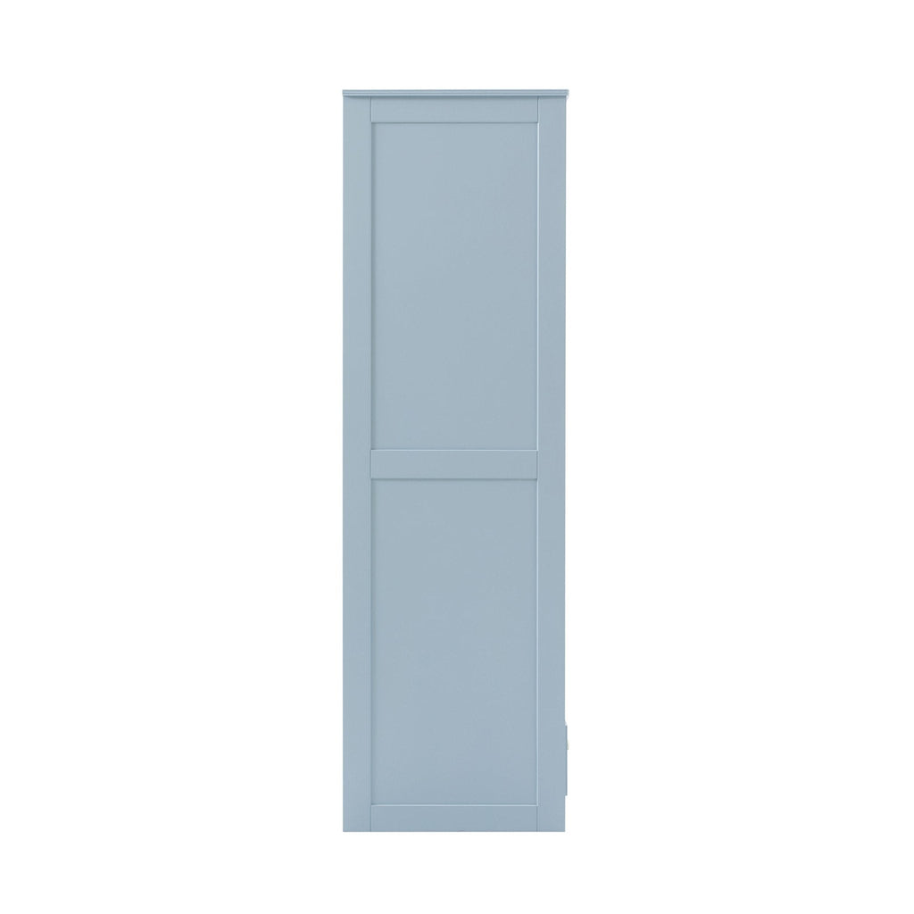 Dusklia - Ruby 2 Door Wardrobe with Drawer - Sky Blue