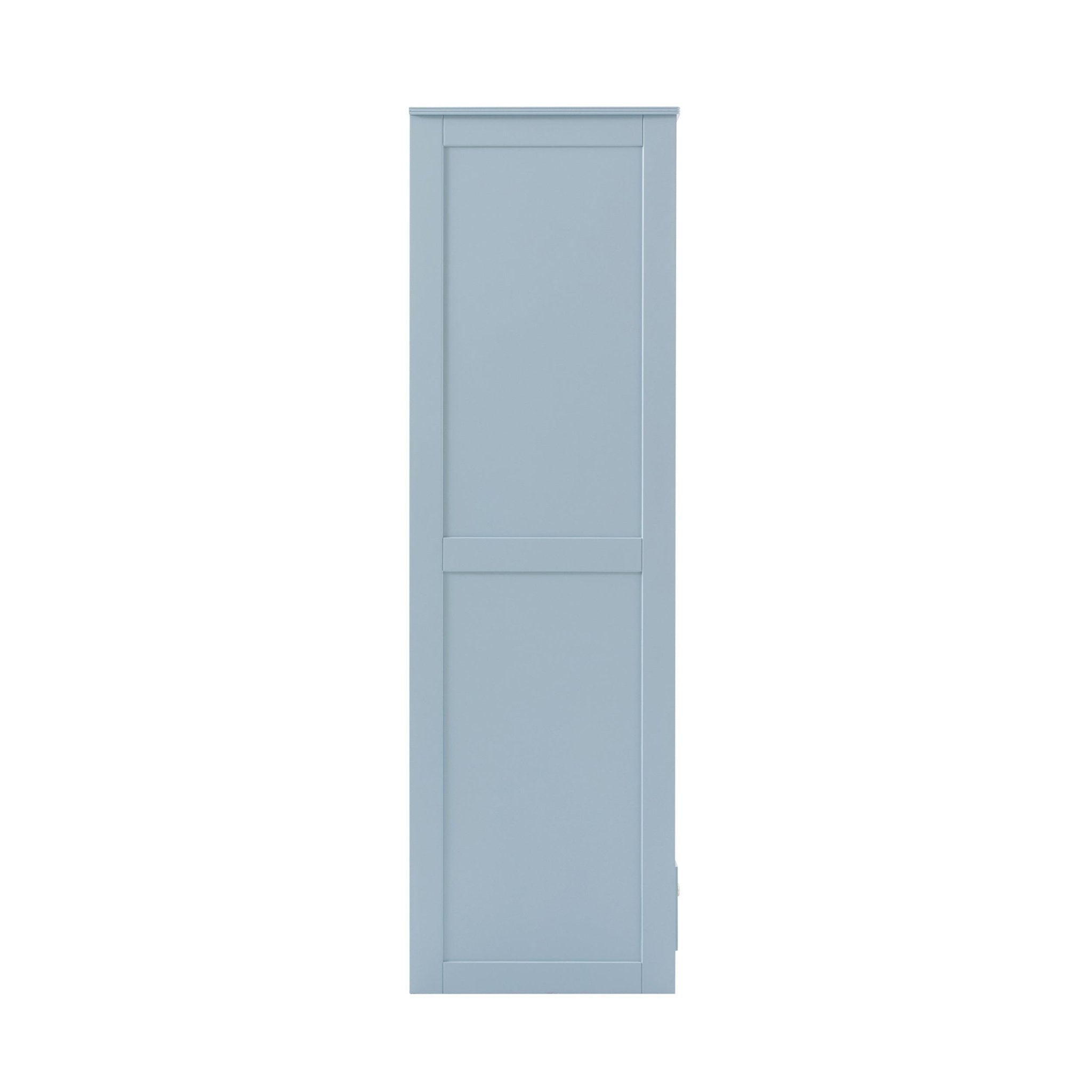 Dusklia - Ruby 2 Door Wardrobe with Drawer - Sky Blue