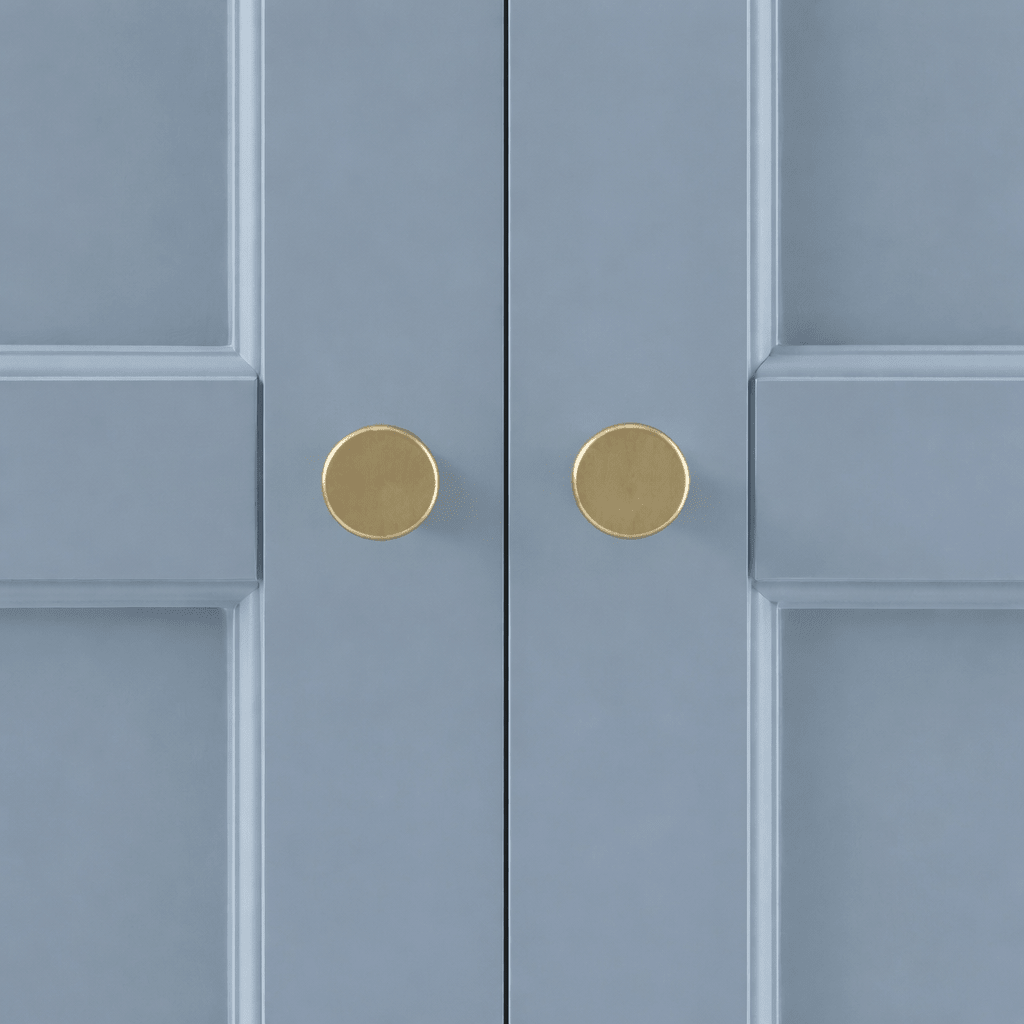 Dusklia - Ruby 2 Door Wardrobe with Drawer - Sky Blue