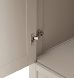 Dusklia - Ruby 2 Door Wardrobe with Drawer - Taupe