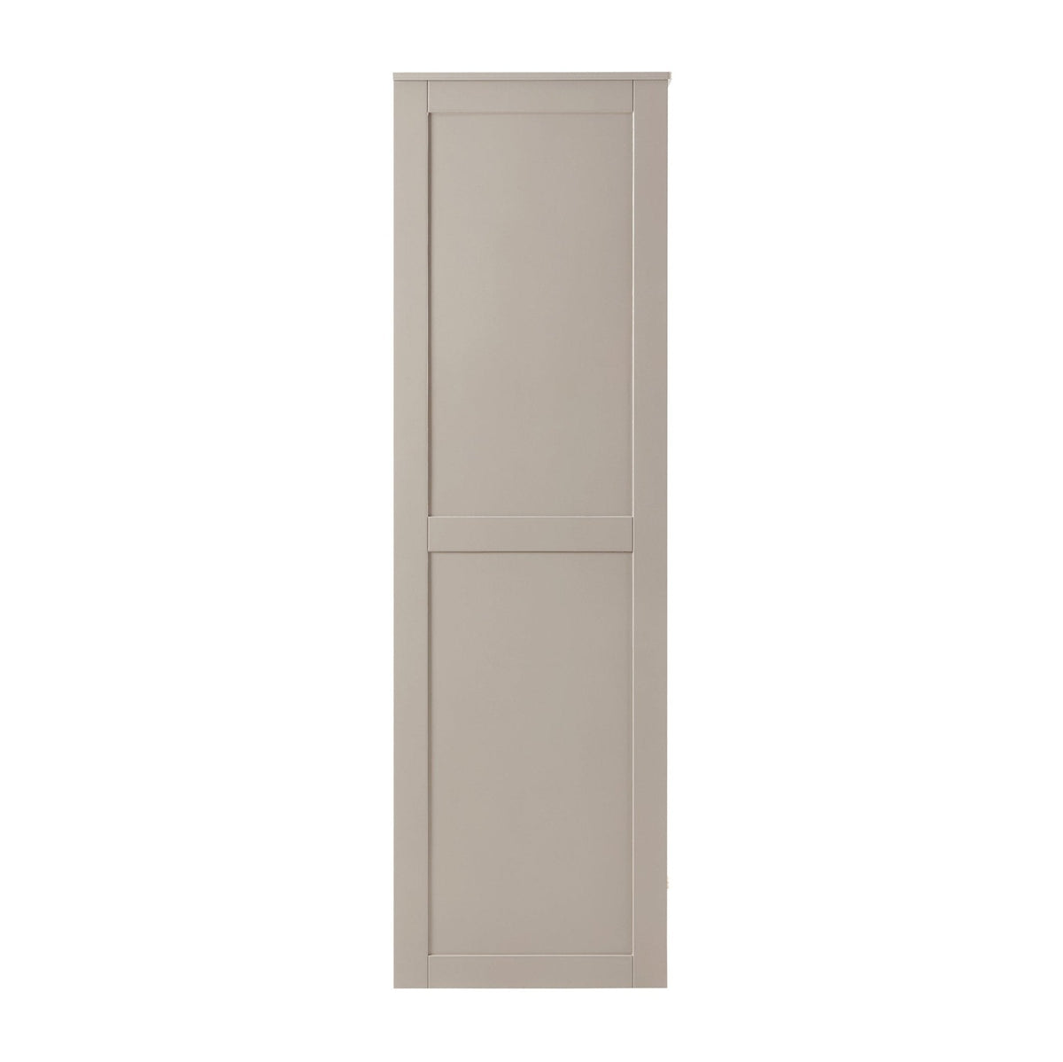 Dusklia - Ruby 2 Door Wardrobe with Drawer - Taupe