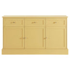 Dusklia - Ruby 3 Door Sideboard with Drawers - Butter