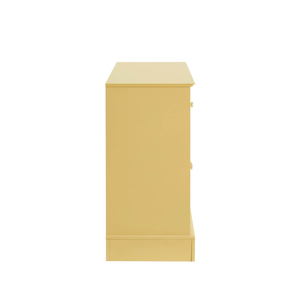 Dusklia - Ruby 3 Door Sideboard with Drawers - Butter