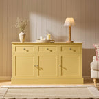 Dusklia - Ruby 3 Door Sideboard with Drawers - Butter