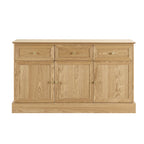 Dusklia - Ruby 3 Door Sideboard with Drawers - Light Wood