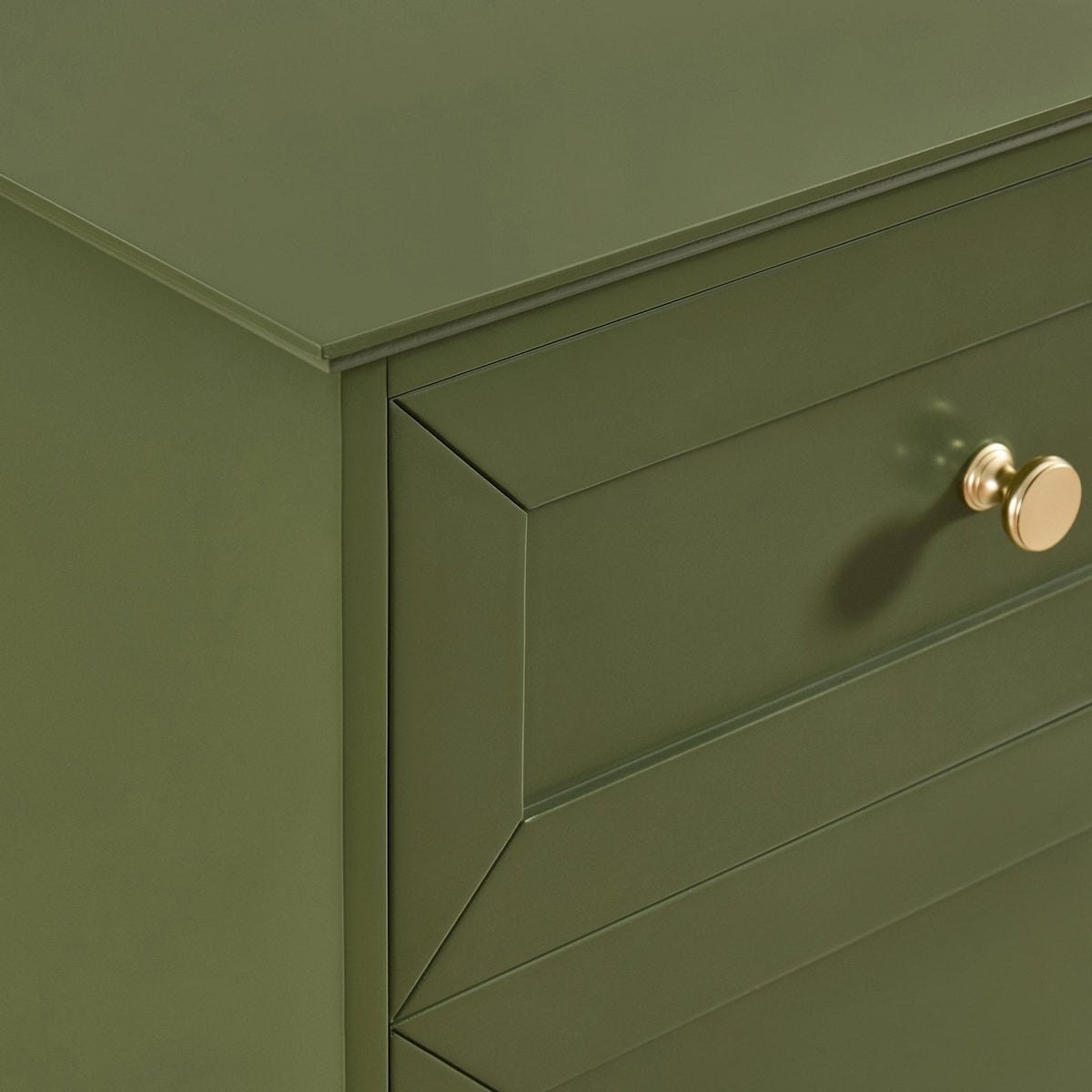 Dusklia - Ruby 3 Door Sideboard with Drawers - Olive