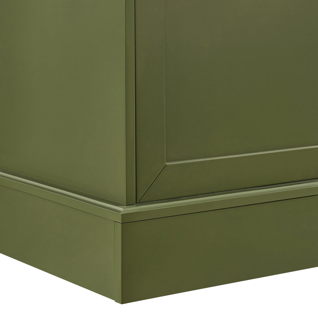 Dusklia - Ruby 3 Door Sideboard with Drawers - Olive