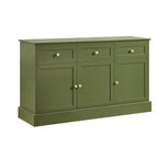 Dusklia - Ruby 3 Door Sideboard with Drawers - Olive