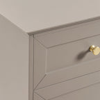 Dusklia - Ruby 3 Door Sideboard with Drawers - Taupe