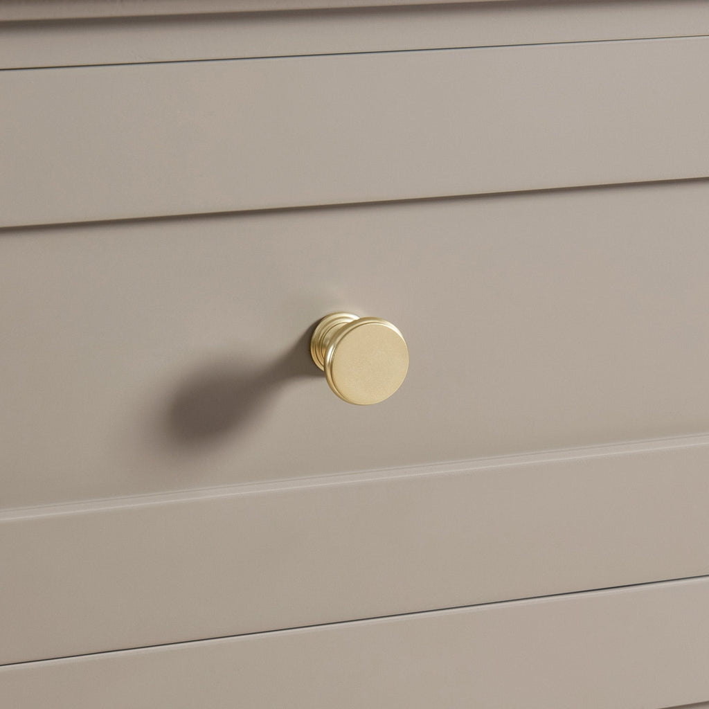 Dusklia - Ruby 3 Door Sideboard with Drawers - Taupe