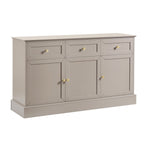 Dusklia - Ruby 3 Door Sideboard with Drawers - Taupe