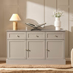 Dusklia - Ruby 3 Door Sideboard with Drawers - Taupe