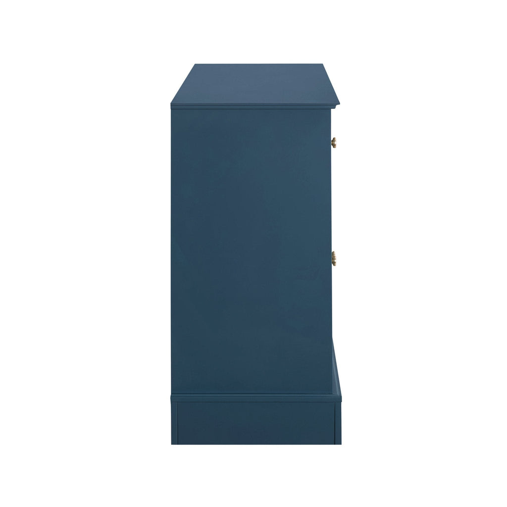 Dusklia - Ruby 3 Door Sideboard with Drawers - Teal