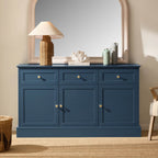 Dusklia - Ruby 3 Door Sideboard with Drawers - Teal