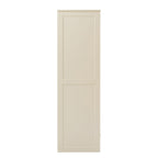 Dusklia - Ruby 3 Door Wardrobe with Drawers - Cream