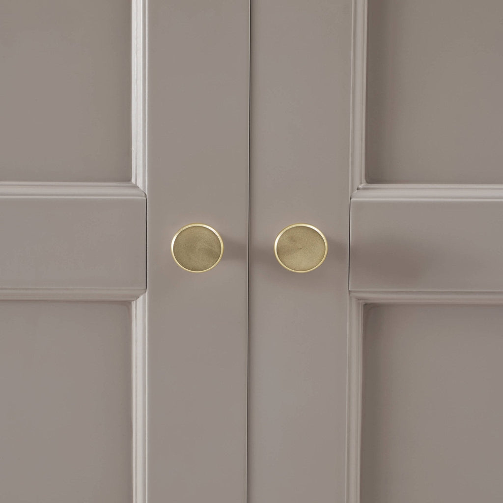 Dusklia - Ruby 3 Door Wardrobe with Drawers - Taupe