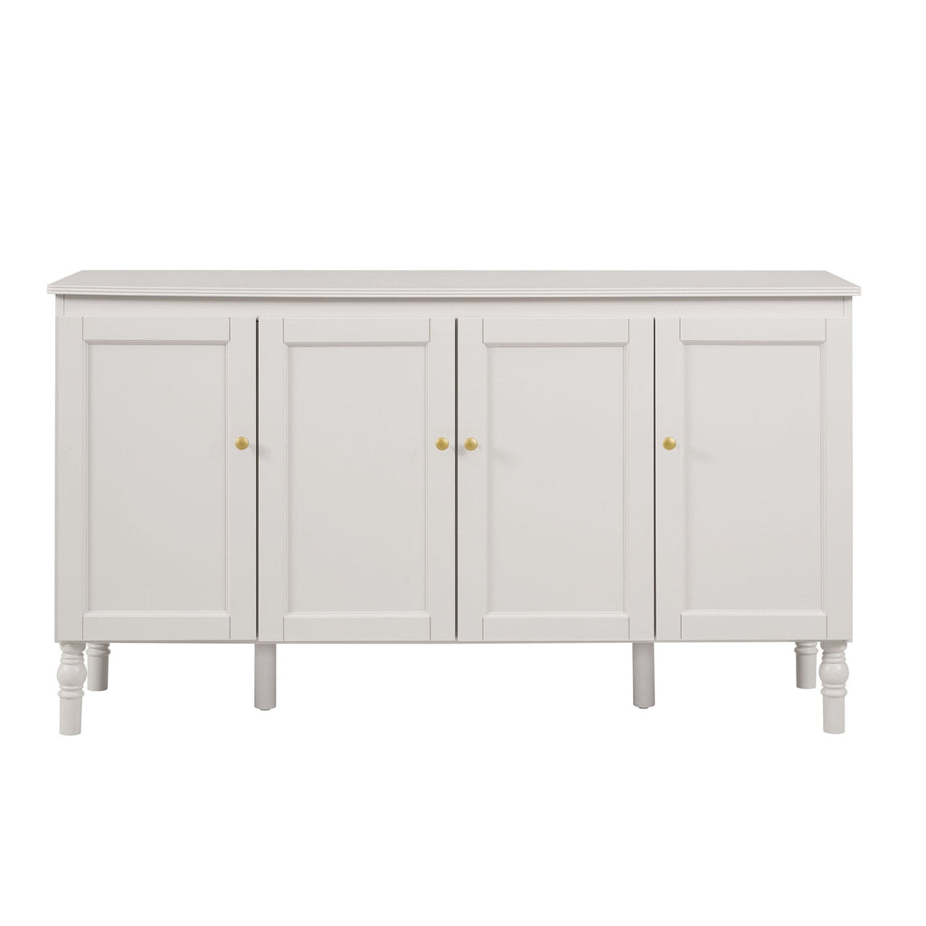 Dusklia - Ruby 4 Door Sideboard - Stone Grey