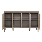 Dusklia - Ruby 4 Door Sideboard - Taupe