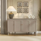 Dusklia - Ruby 4 Door Sideboard - Taupe