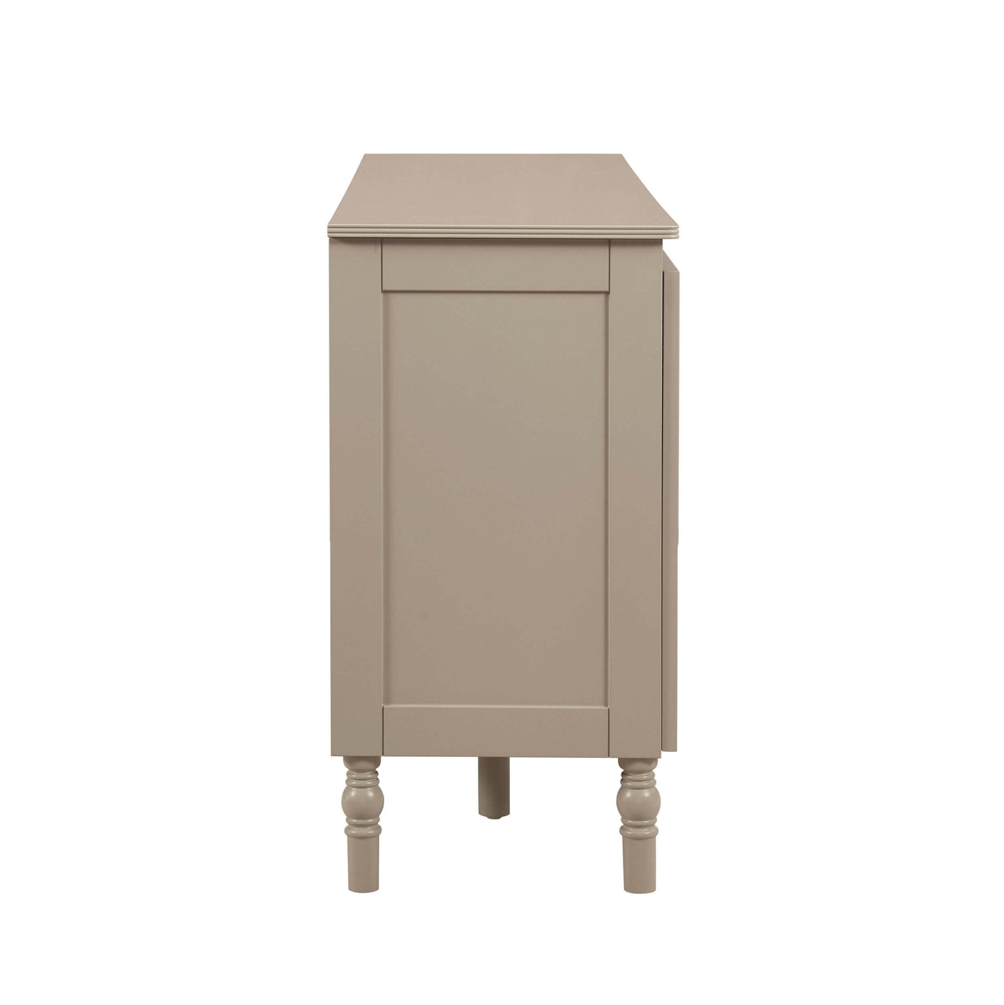 Dusklia - Ruby 4 Door Sideboard - Taupe