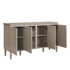 Dusklia - Ruby 4 Door Sideboard - Taupe