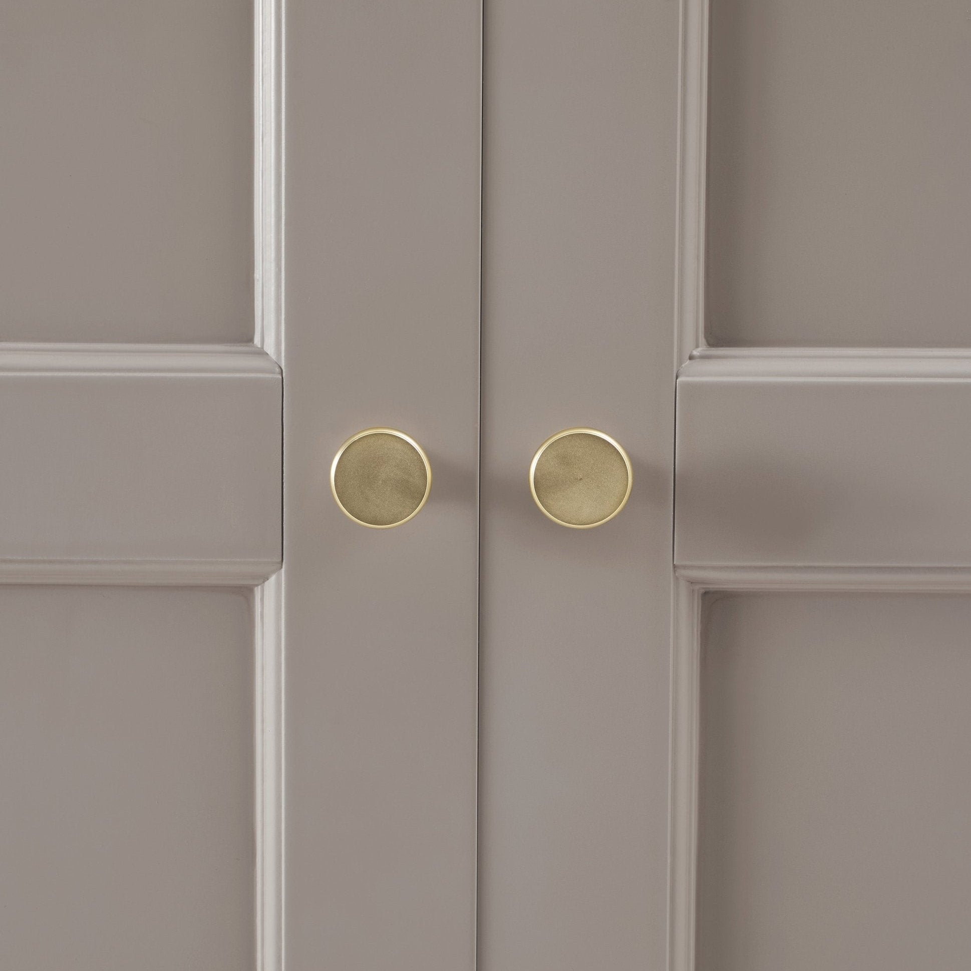 Dusklia - Ruby 4 Door Wardrobe with Drawers - Taupe
