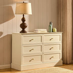 Dusklia - Ruby 6 Drawer Chest - Cream