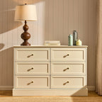 Dusklia - Ruby 6 Drawer Chest - Cream