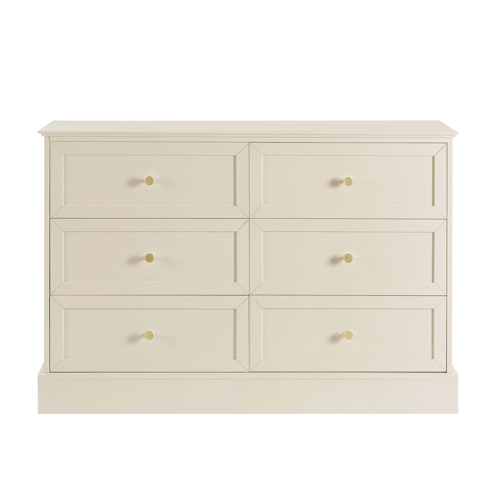 Dusklia - Ruby 6 Drawer Chest - Cream
