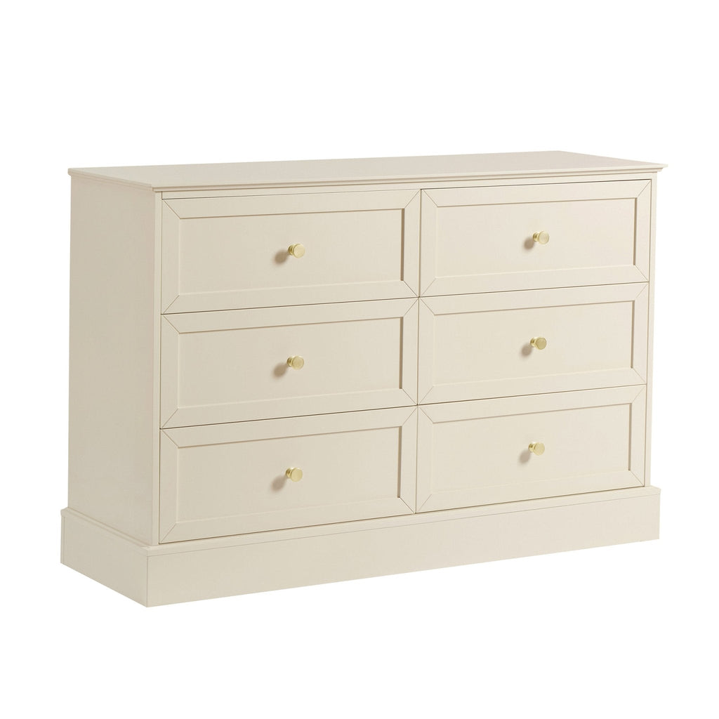 Dusklia - Ruby 6 Drawer Chest - Cream