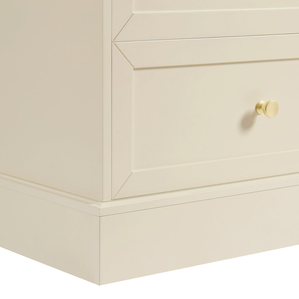 Dusklia - Ruby 6 Drawer Chest - Cream