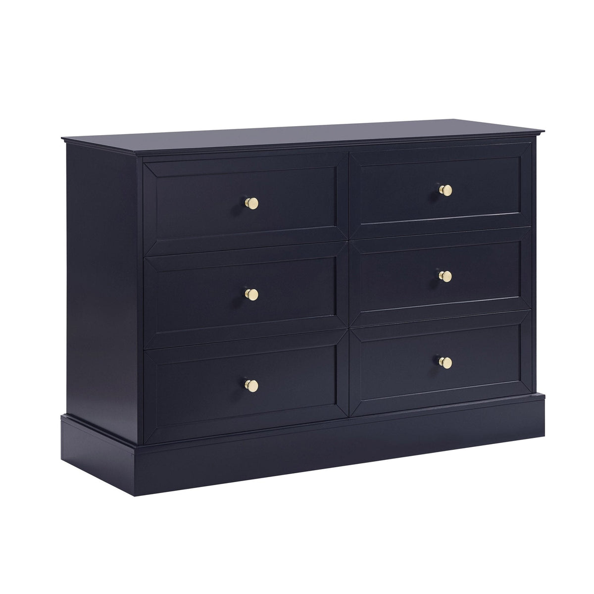 Dusklia - Ruby 6 Drawer Chest - Midnight