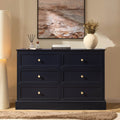 Dusklia - Ruby 6 Drawer Chest - Midnight