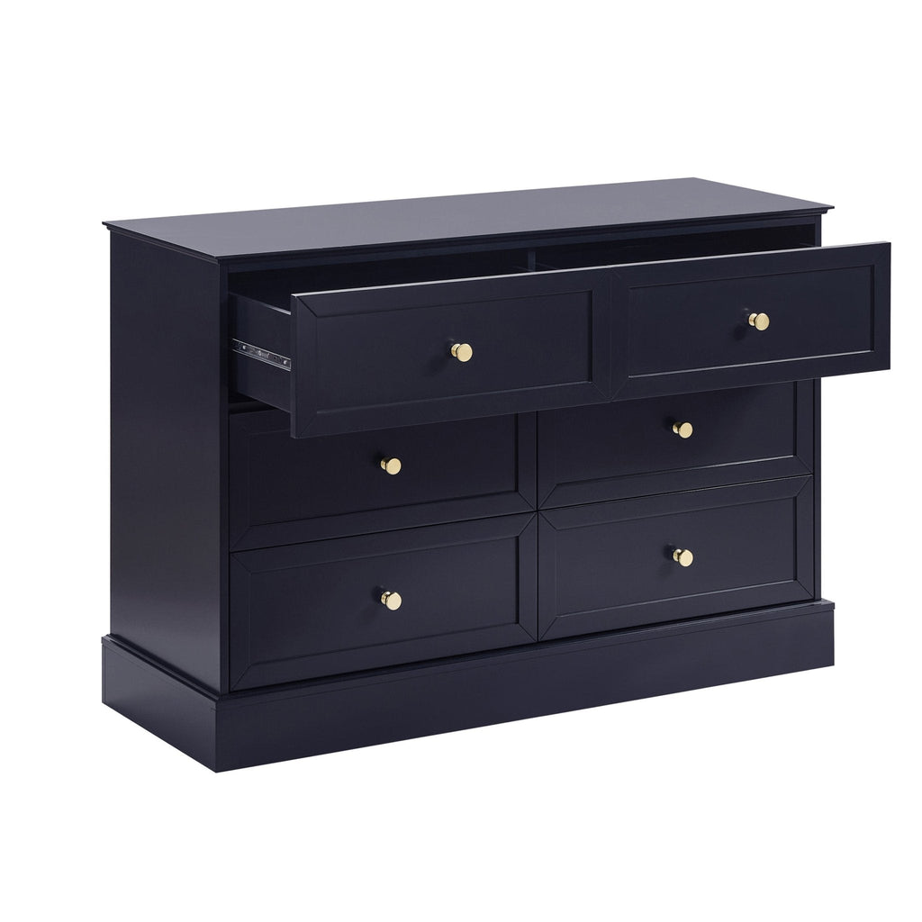 Dusklia - Ruby 6 Drawer Chest - Midnight