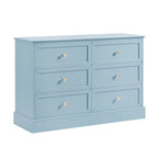 Dusklia - Ruby 6 Drawer Chest - Sky Blue