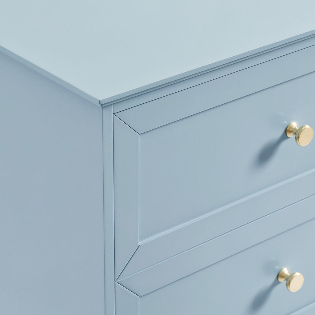 Dusklia - Ruby 6 Drawer Chest - Sky Blue