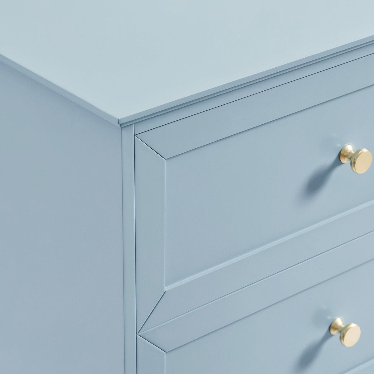 Dusklia - Ruby 6 Drawer Chest - Sky Blue