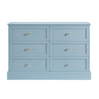 Dusklia - Ruby 6 Drawer Chest - Sky Blue