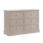 Dusklia - Ruby 6 Drawer Chest - Taupe