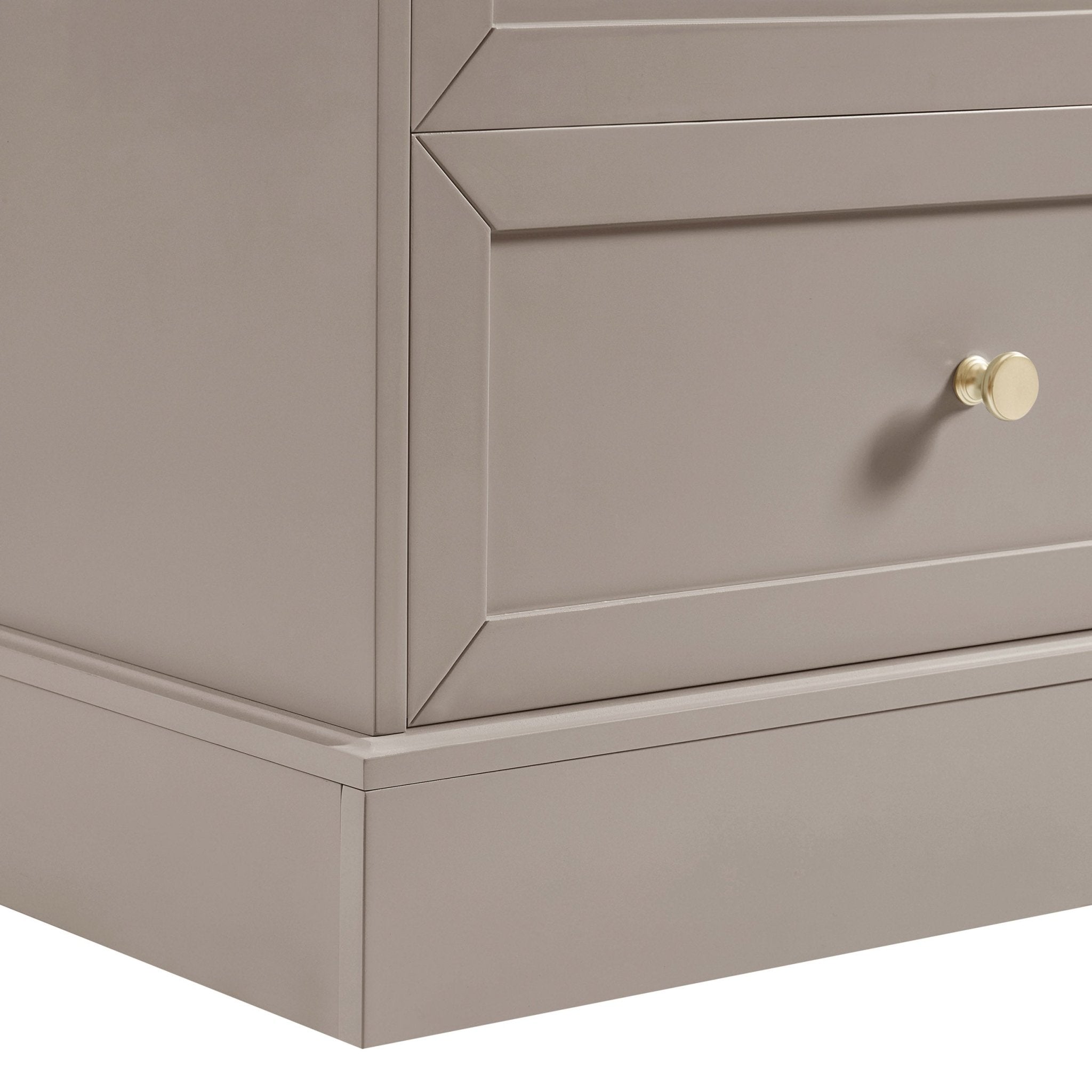 Dusklia - Ruby 6 Drawer Chest - Taupe