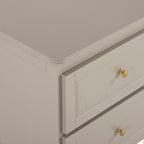 Dusklia - Ruby 2 Drawer Bedside Table - Taupe
