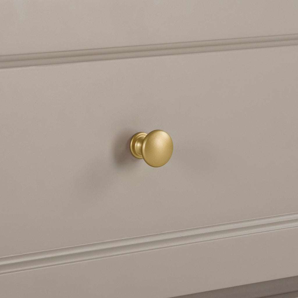 Dusklia - Ruby 2 Drawer Bedside Table - Taupe
